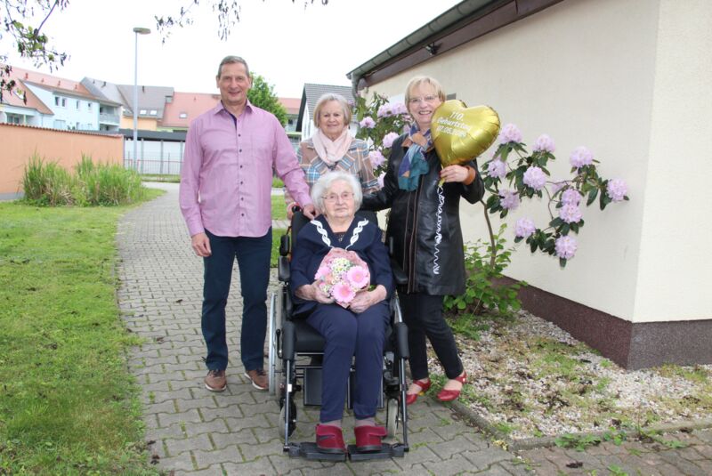 Älteste Hoyerswerdaerin feiert 110. Geburtstag